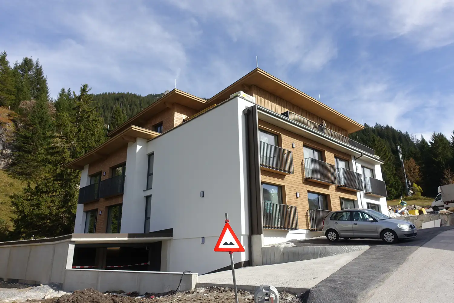 Neubau Personalhaus Hotel Bergblick, Grän