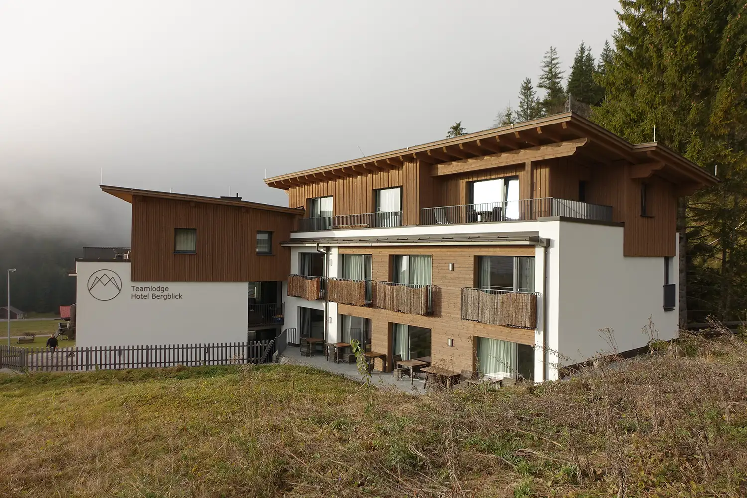 Neubau Personalhaus Hotel Bergblick, Grän